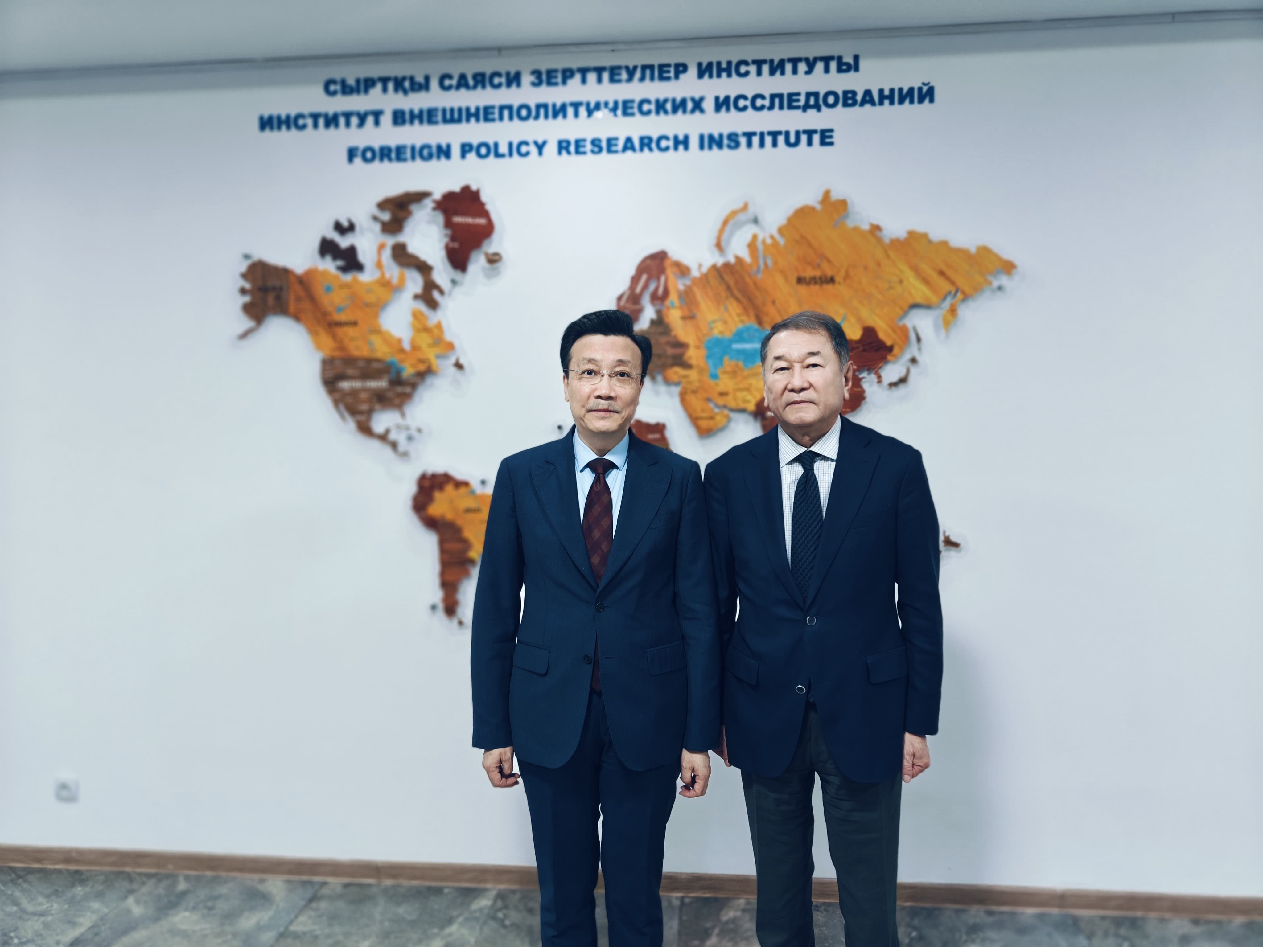 Meeting with the Chinese Ambassador to Kazakhstan